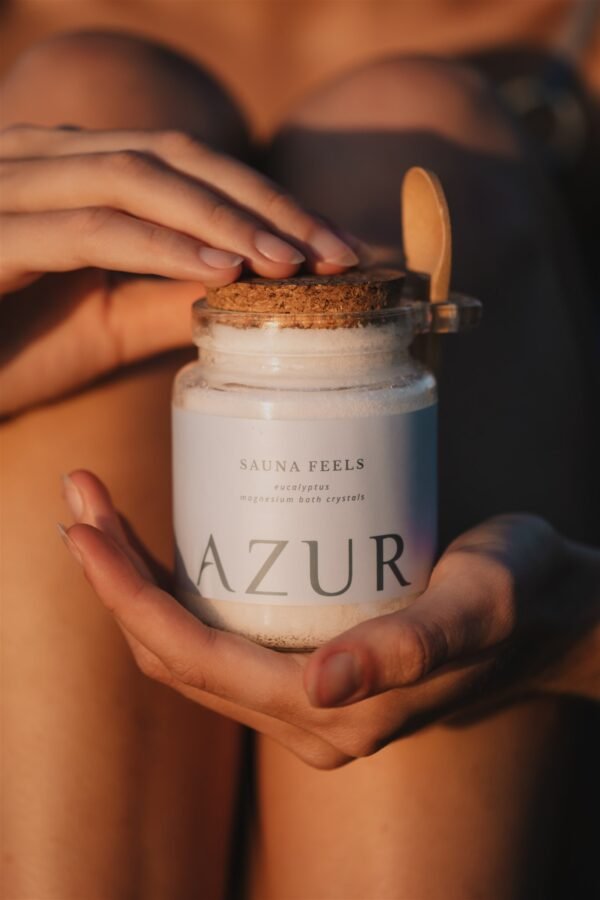 Sauna Feels Badzout met magnesium en eucalyptusolie Badzout • Sauna Feels